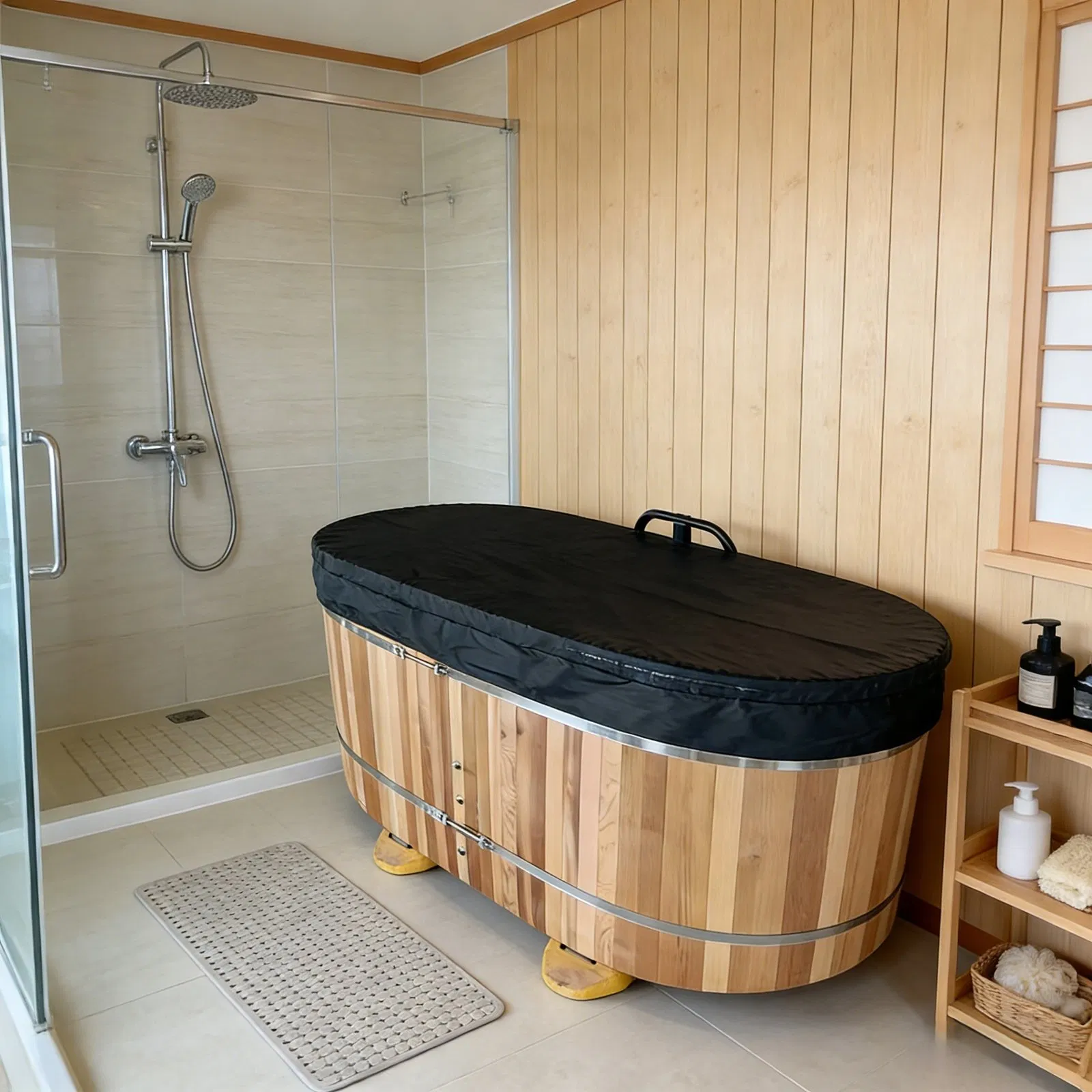 Ванна для ледяного купания Boda из красного кедра