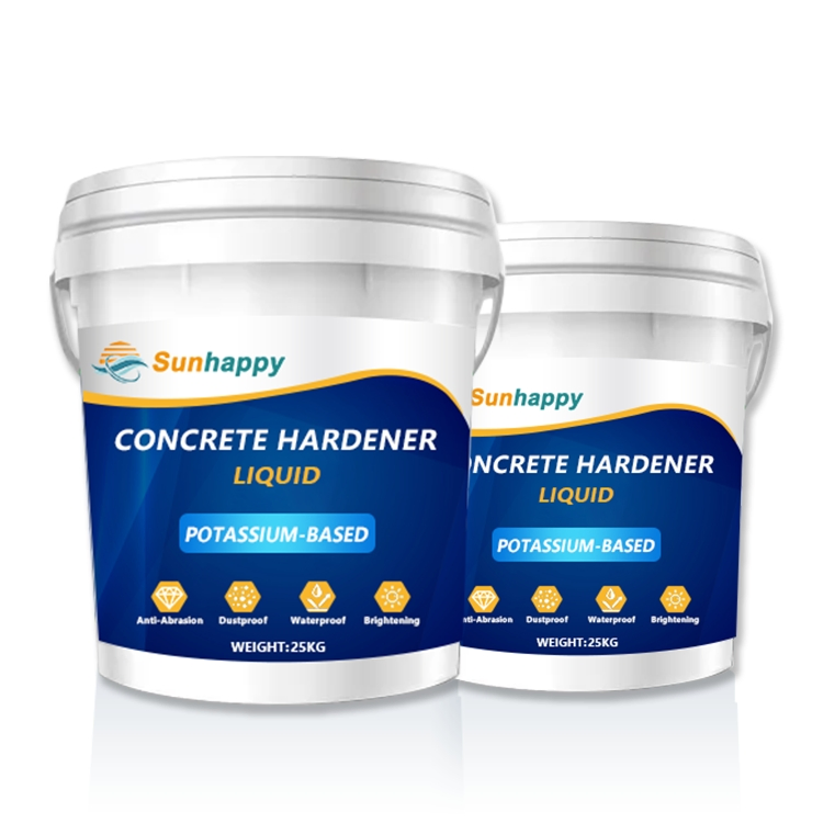 High-Quality Potassium-Based Penetrating Waterproof Liquid Concrete Sealing Curing Agent Floor Densifier Hardener
