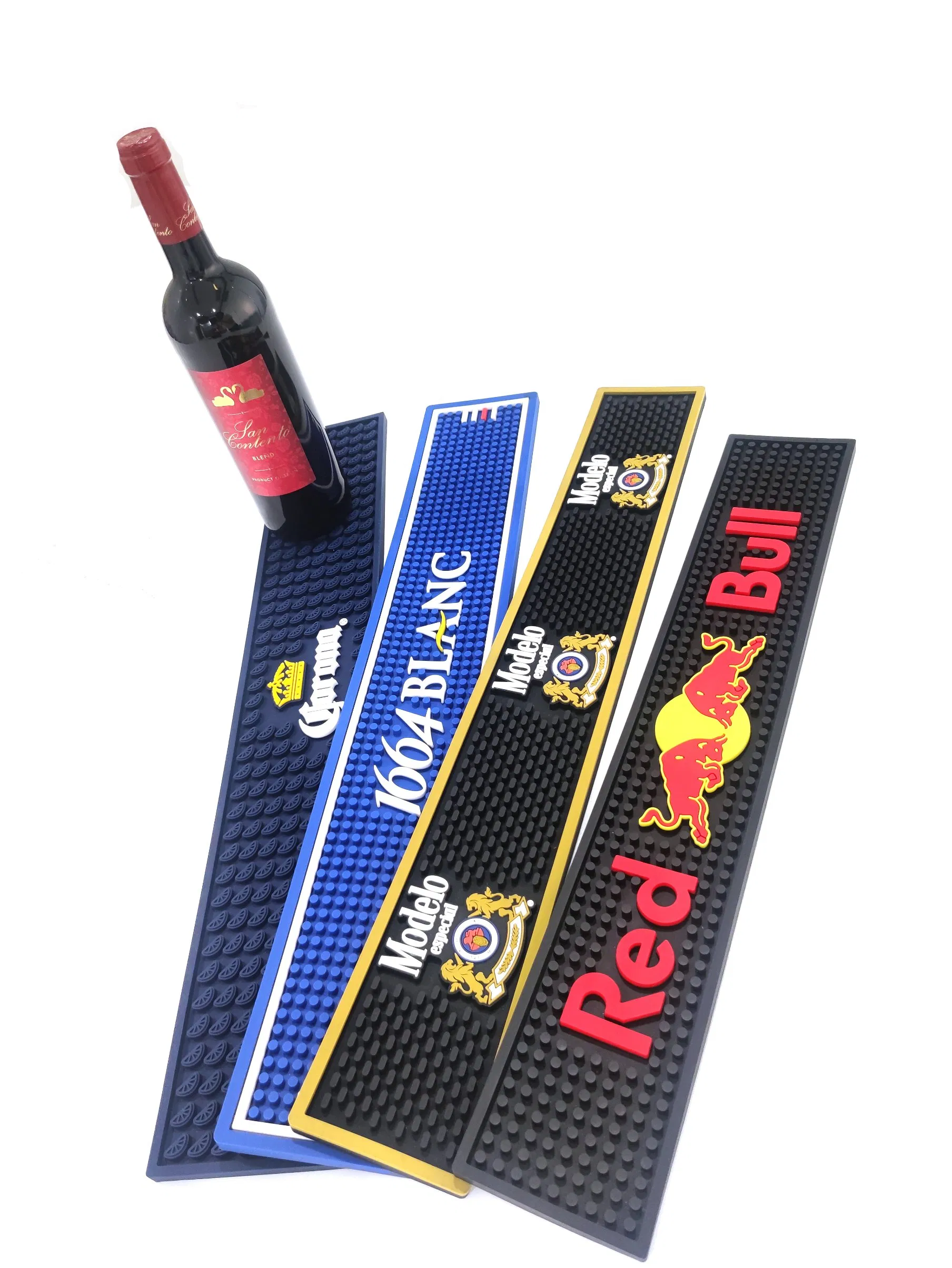 2025 Hot Sell OEM Deisng New Arrival Personalized Bar Mat Rubber Bar Mat