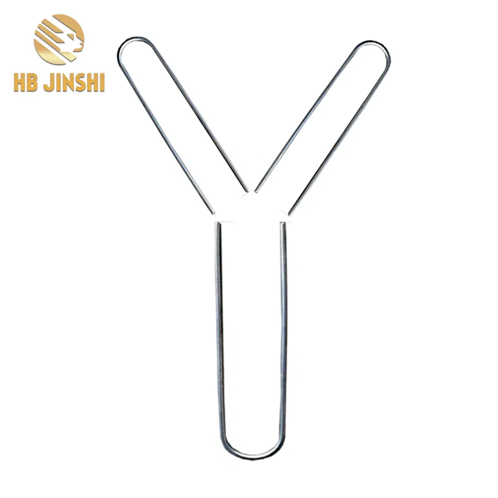 6 Inch Nails for Turf Galvanized Square Head SOD Staples Rust Proof Garden Stakes