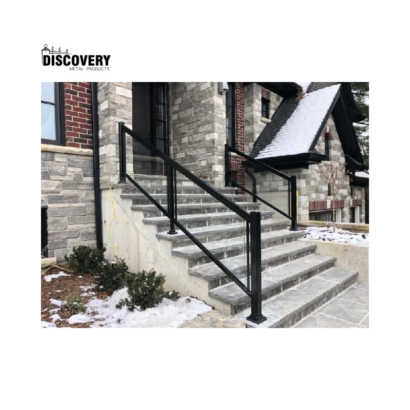 High Quality Outdoor Safety Balcony Stair Garden Aluminum Railing Deck Glass