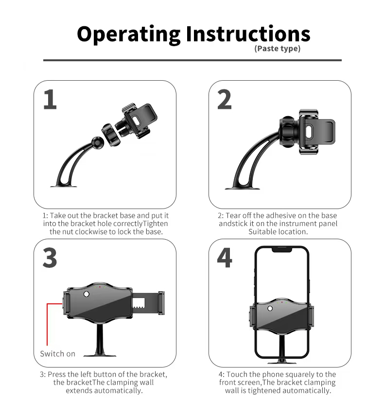 Универсальный магнитный держатель для телефона в авто
