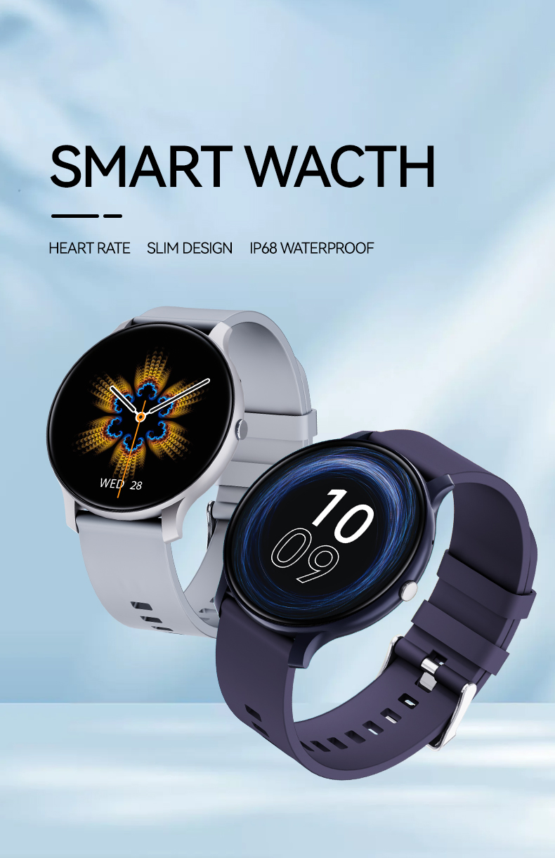 X27 Waterproof IP68 Full Touch Screen Heart Rate Fitness Tracker Men Sport Bracelet Smart Watch