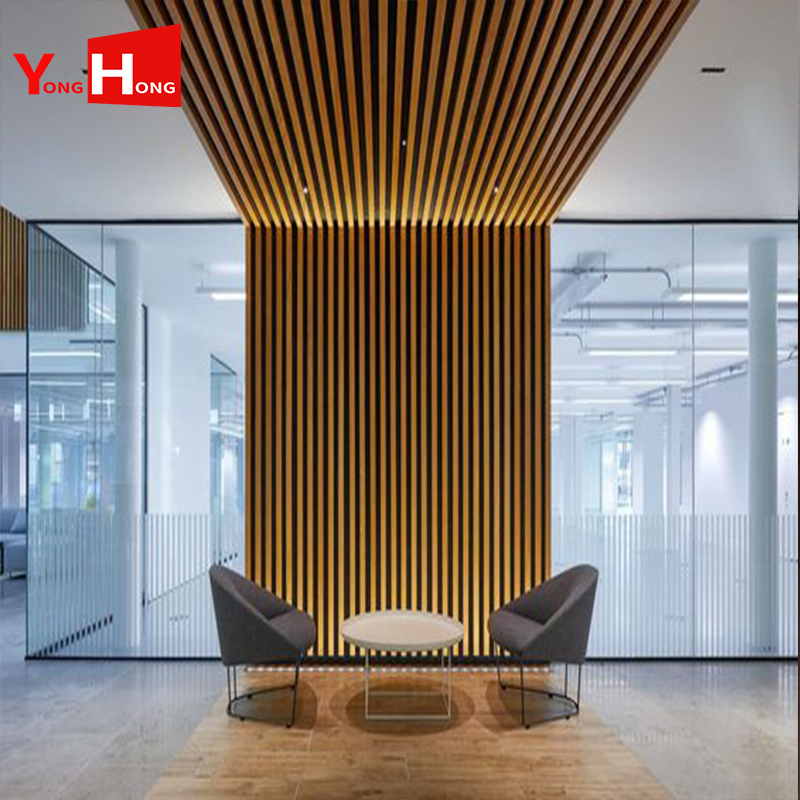 Easy-Installing Indoor WPC Wood Plastic Composite PVC Ceiling PVC Tube