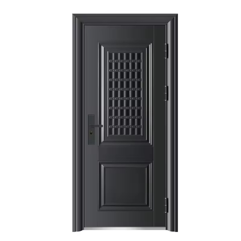 Wholesale Prices Steel Entry Doors Exterior Home Security Front Main Entrance Door for Houses