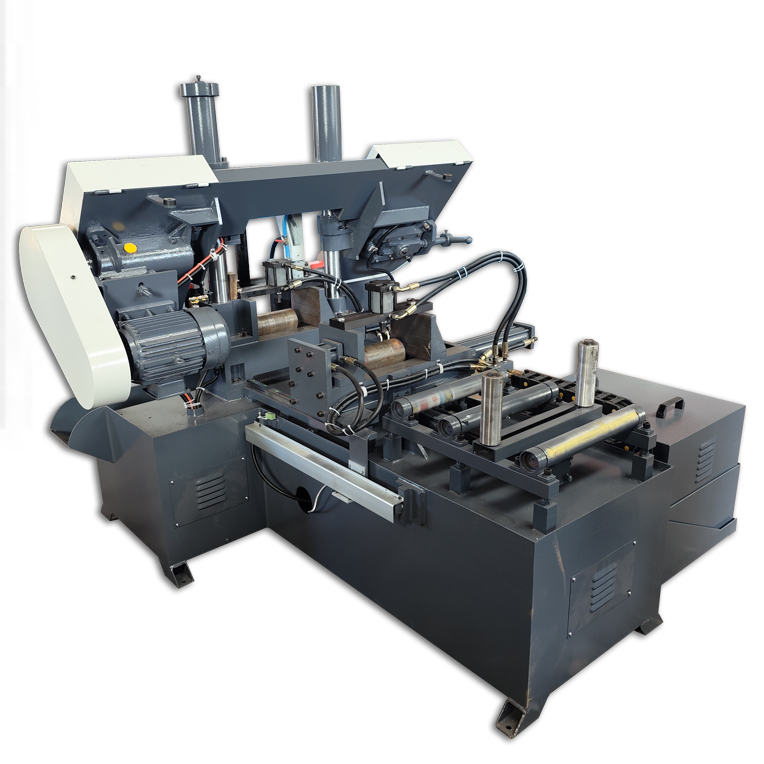 Ленточнопильный станок по металлу автоматический ЧПУ