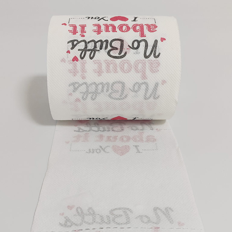 Custom Wholesale Printed Toilet Paper with Various of Pattern Available