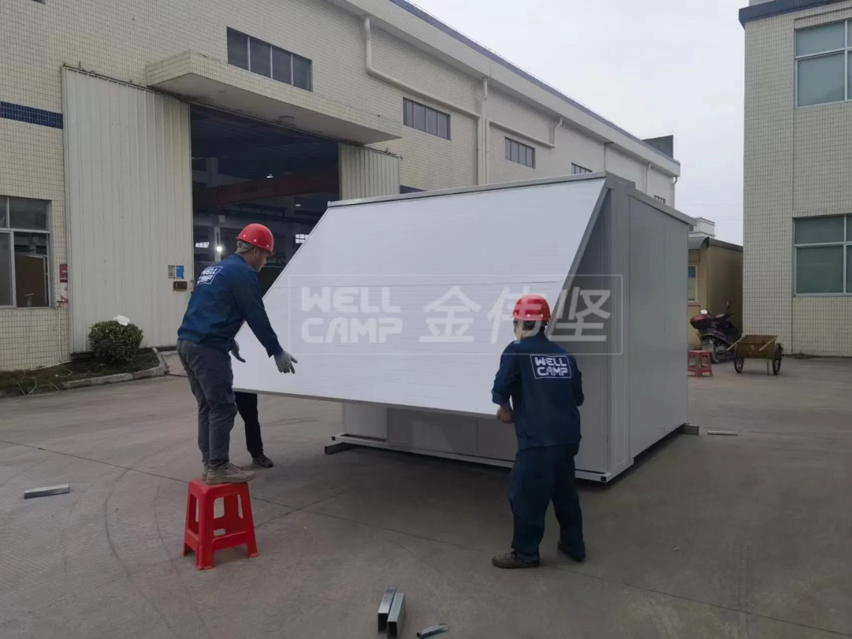 Mining/Plantation/Border/Construction/Refugee/Disaster Relief Camp Expandable Tiny House Mega 20sqm Middle East Foldable Container Home Gaza China Suppiler
