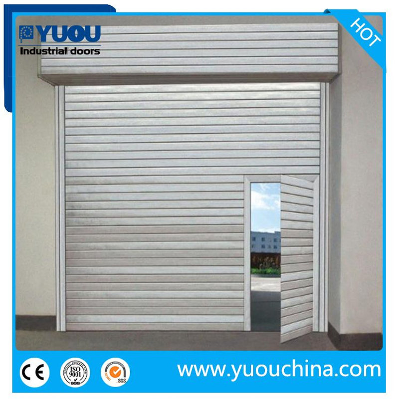 Double Layer Insulated Fire Rated Gi Roller Shutter Slats/ Rock Wool