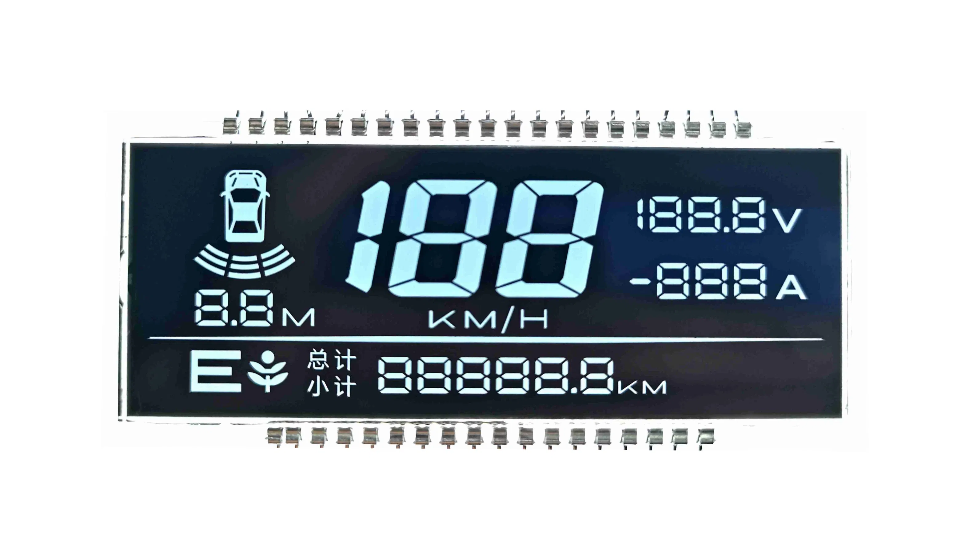 Custom Industrial Control Product 7 Segment Monochrome Va Tn Stn Htn FSTN LCD Display/LCD Panel/LCD Screen China Factory/Manufacturer