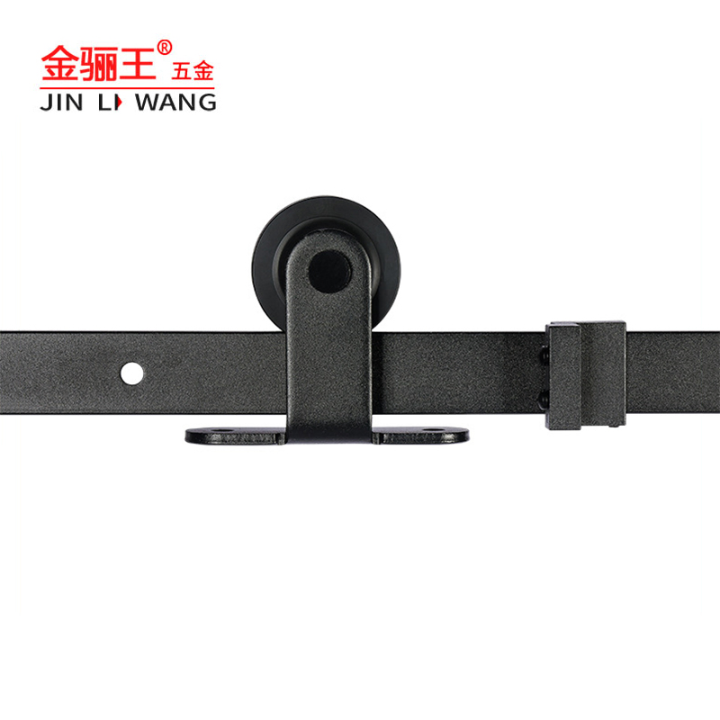 Factory Price Top Mounted American Barn Door Hardware Kits Interior Kitchen Sliding Door Track Wheel Hanging Roller