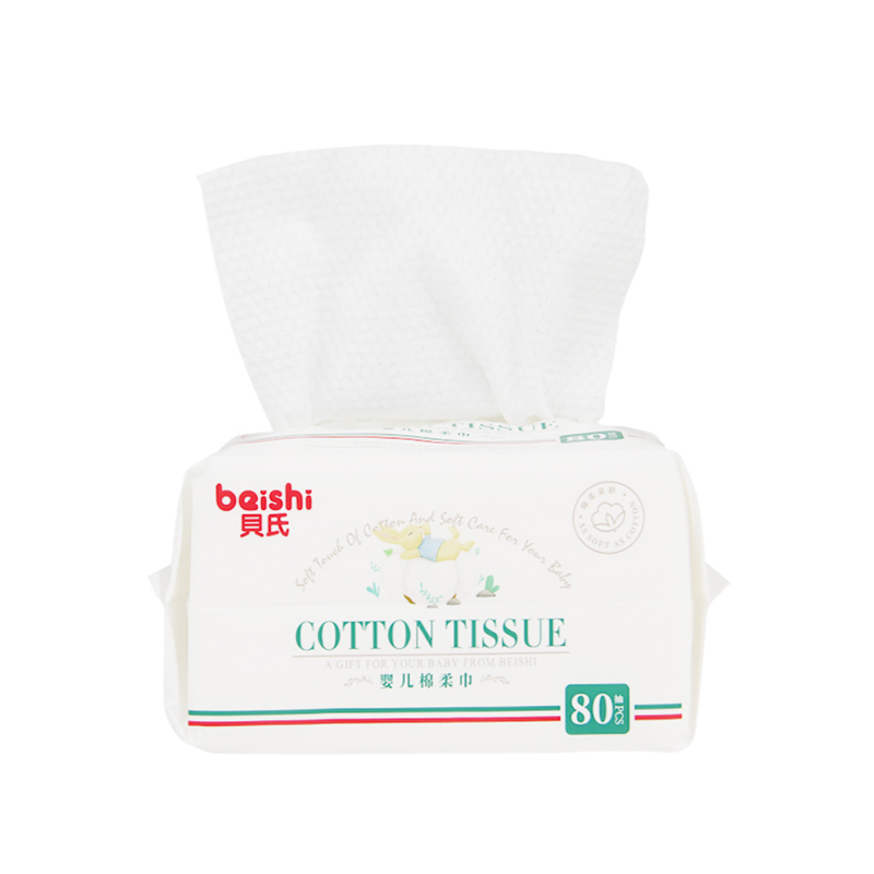 Skin Friendly Baby Cotton Tissues Made in China