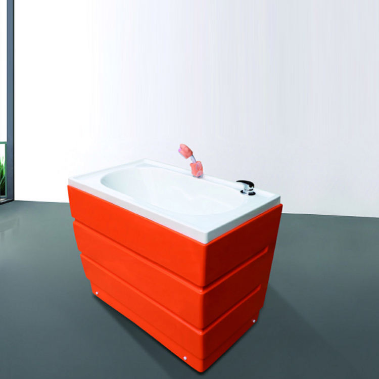 Детская ванна с массажем и пузырьками, зеленая