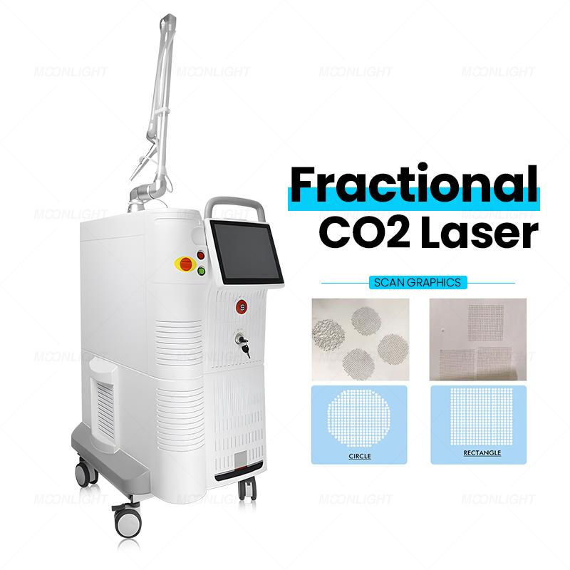 Портативный фракционный CO2 лазер для удаления растяжек