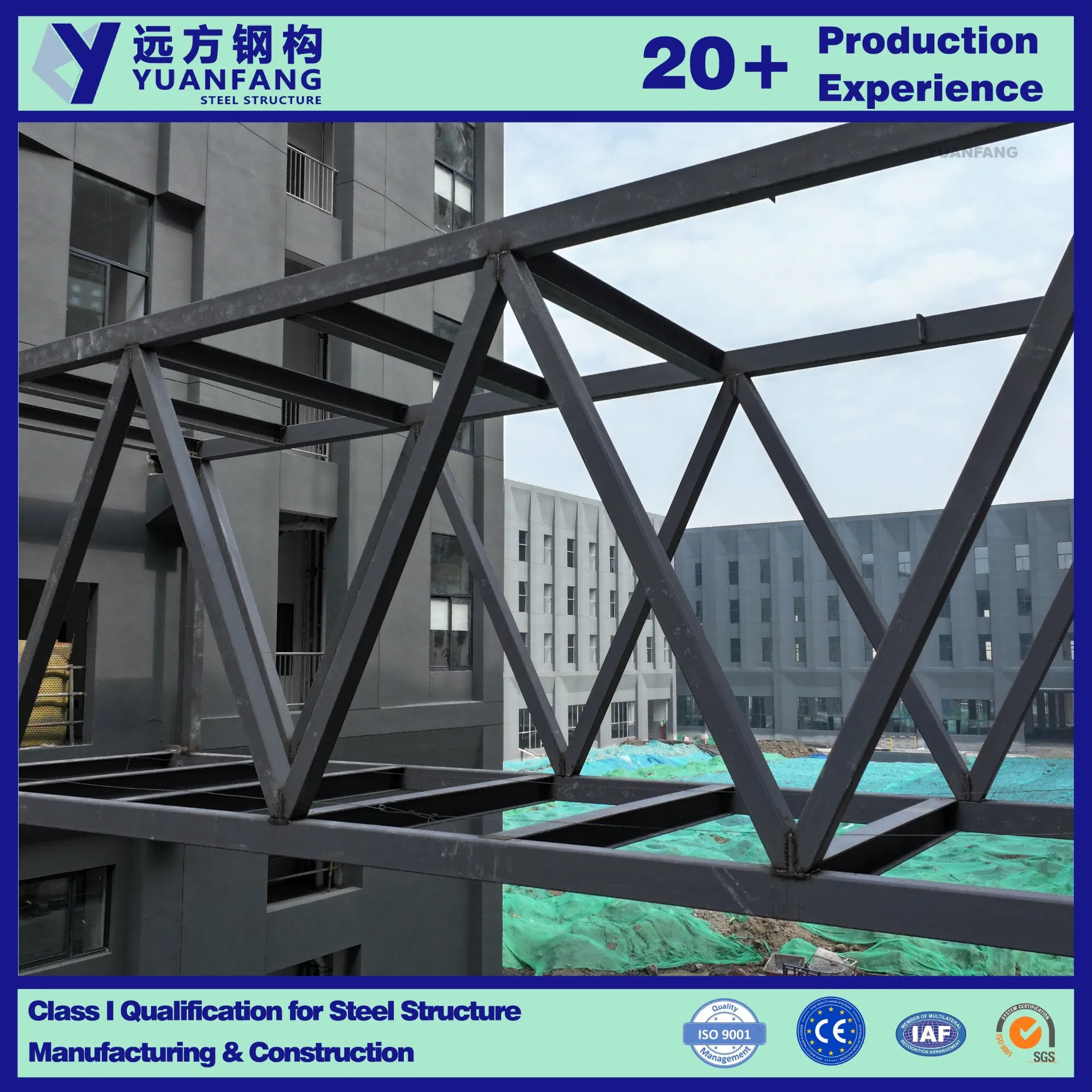 Hot Sale Economical Steel Structure Corridor and Canopy / Awning