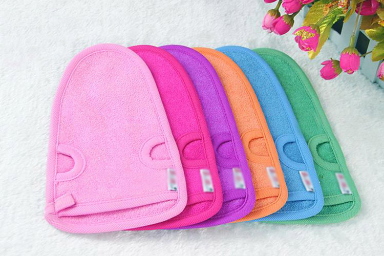 Fashion Five Fingers Scrubber Mitt Massage Dead Skin Remover Scrubber Body Scrubber Shower Bath Scrubber