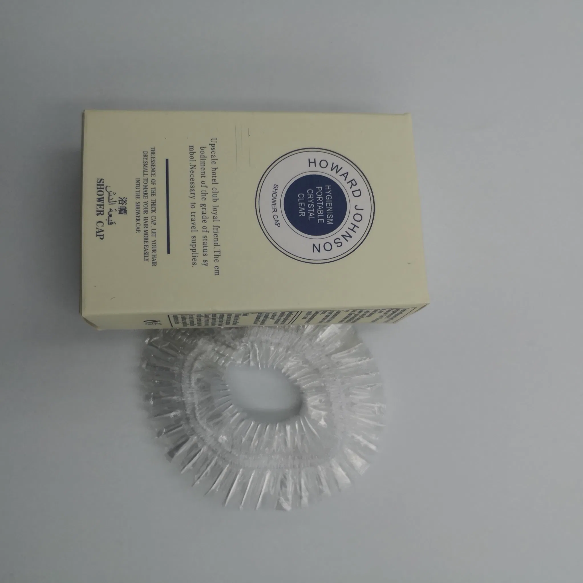 Shower Cap Transparent Hair Cover Disposable Shower Caps