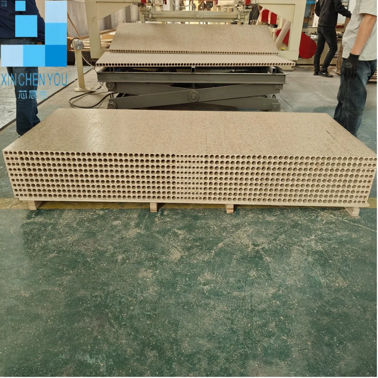 38mm Hollow Chipboard, Particle Board for Door Core/Partition Wall