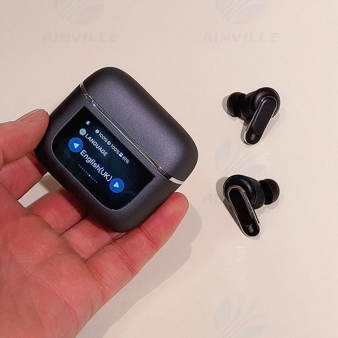 Наушники V8 с LED-подсветкой и сенсорным управлением