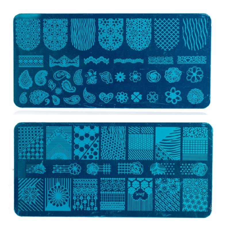 Factory Price Stainless Steel Nail Art Stainless Steel Printing Plate Custom