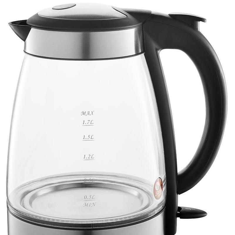 Stylish Glass Electric Kettle with Temperature Control Features
