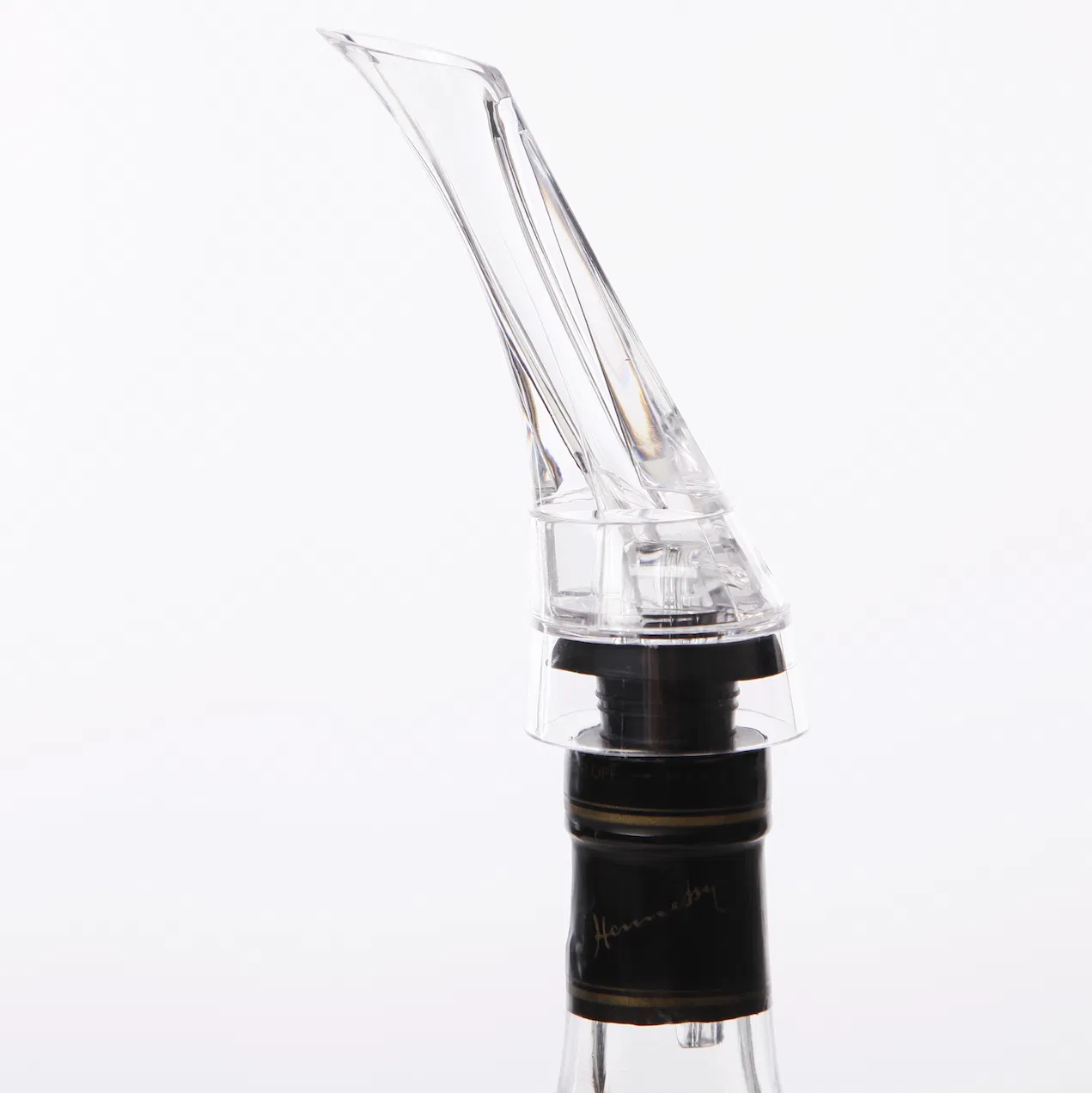 Woodpecker Dispenser Premium Aerating Spout Aerating Pourer Decanter Spout Metal Wine Aerator
