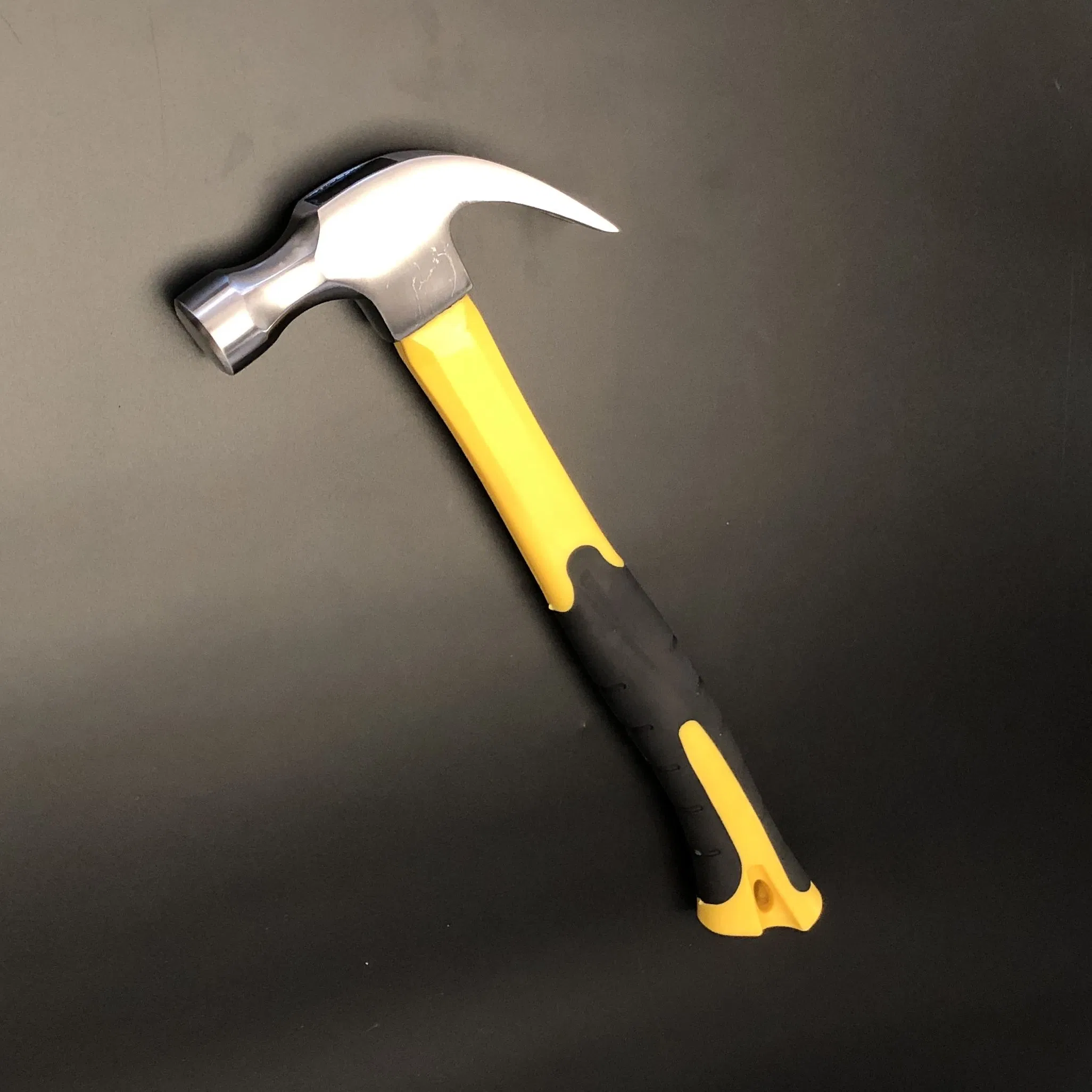 English Conical Claw Hammer for Two-Tone Mirror Casting with All Plastic Covered Handle