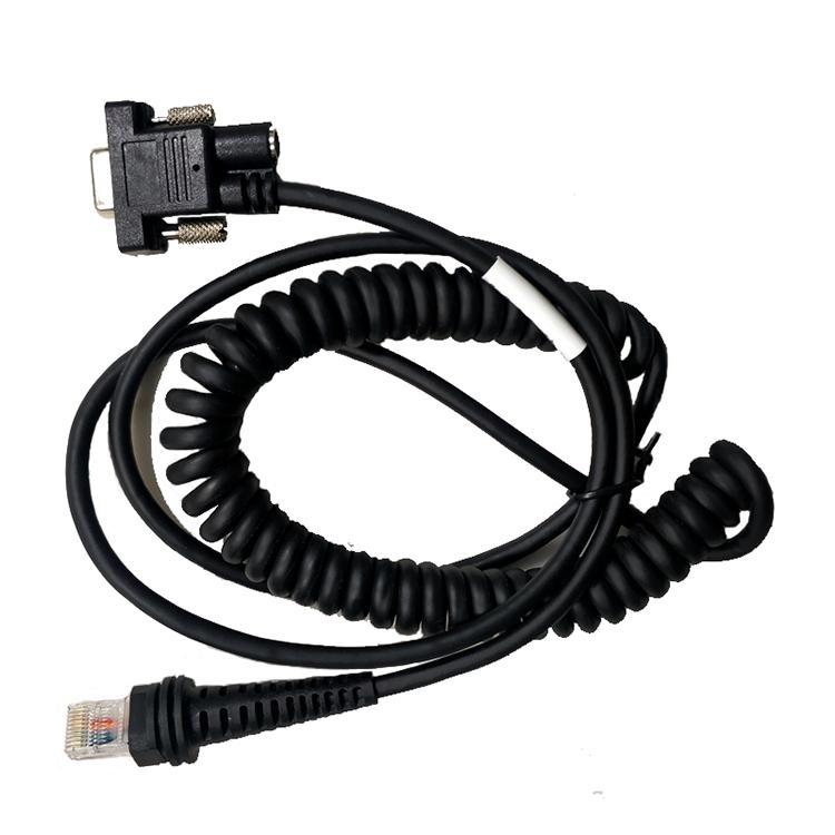 Cbl-020-300-C00 3m Coiled Barcode Scanner Cable for Honeywell 1450g 1300g 1400g