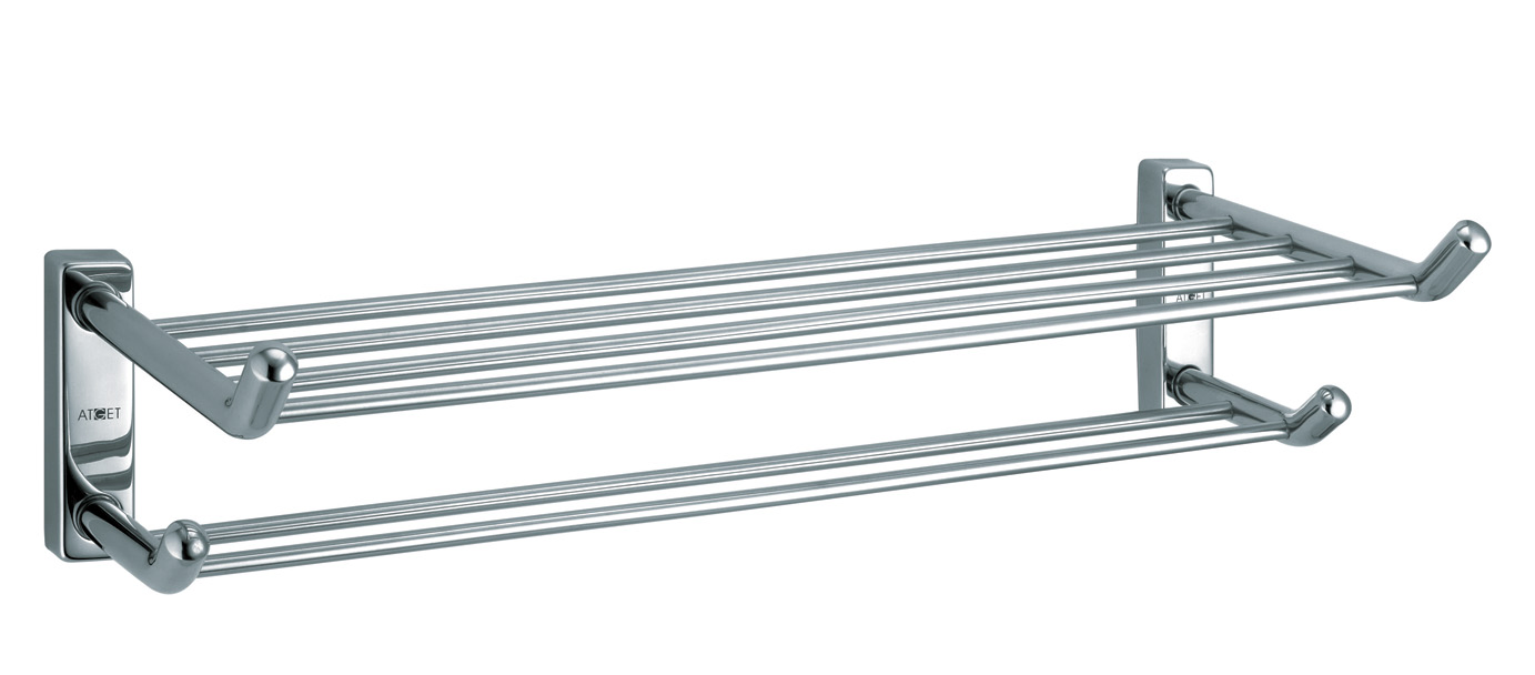 Natural Marble Towel Racks Stainless Steel Bathroom Towel Holder