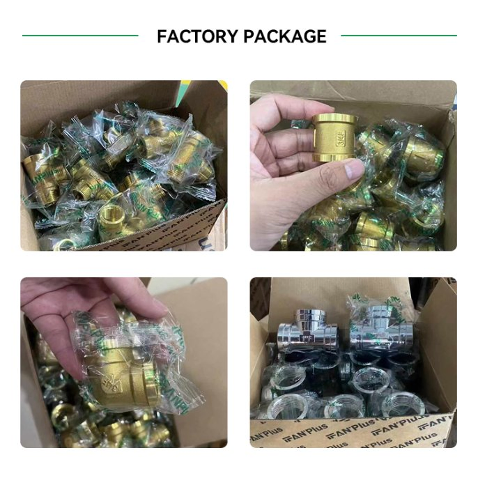 Ifan Forged Brass Pipe Fittings End Cap Brass Fittings Plumbing