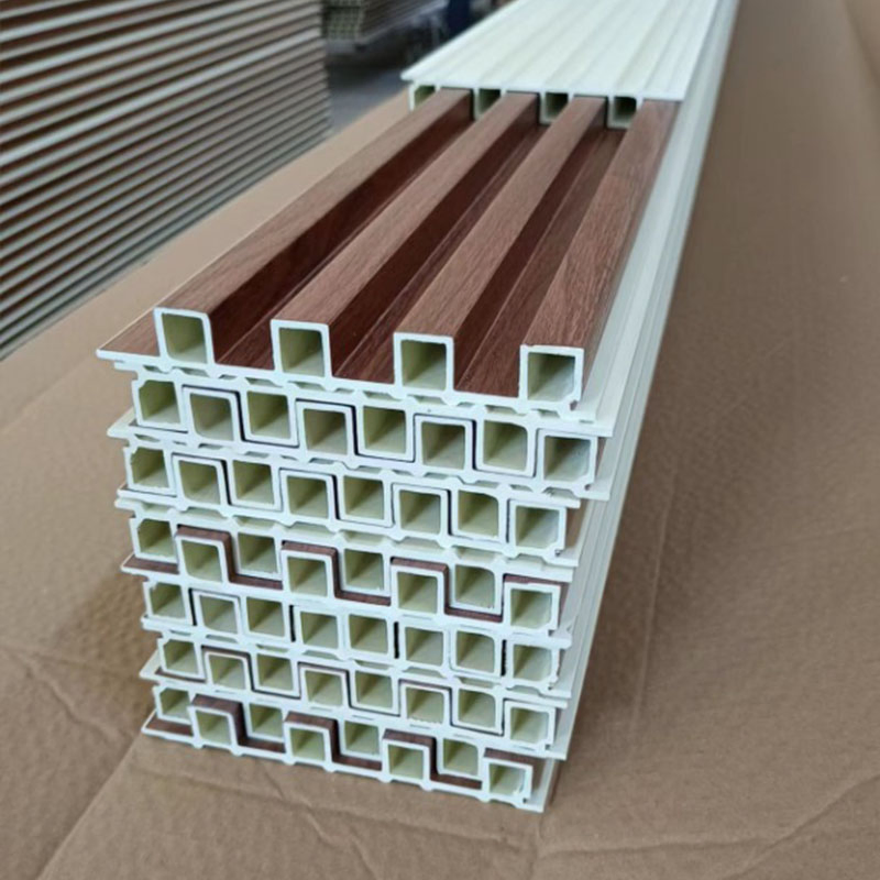 Hot Sale WPC Fluted Wall Paneling 3D Effect Wall Slat for Decoration