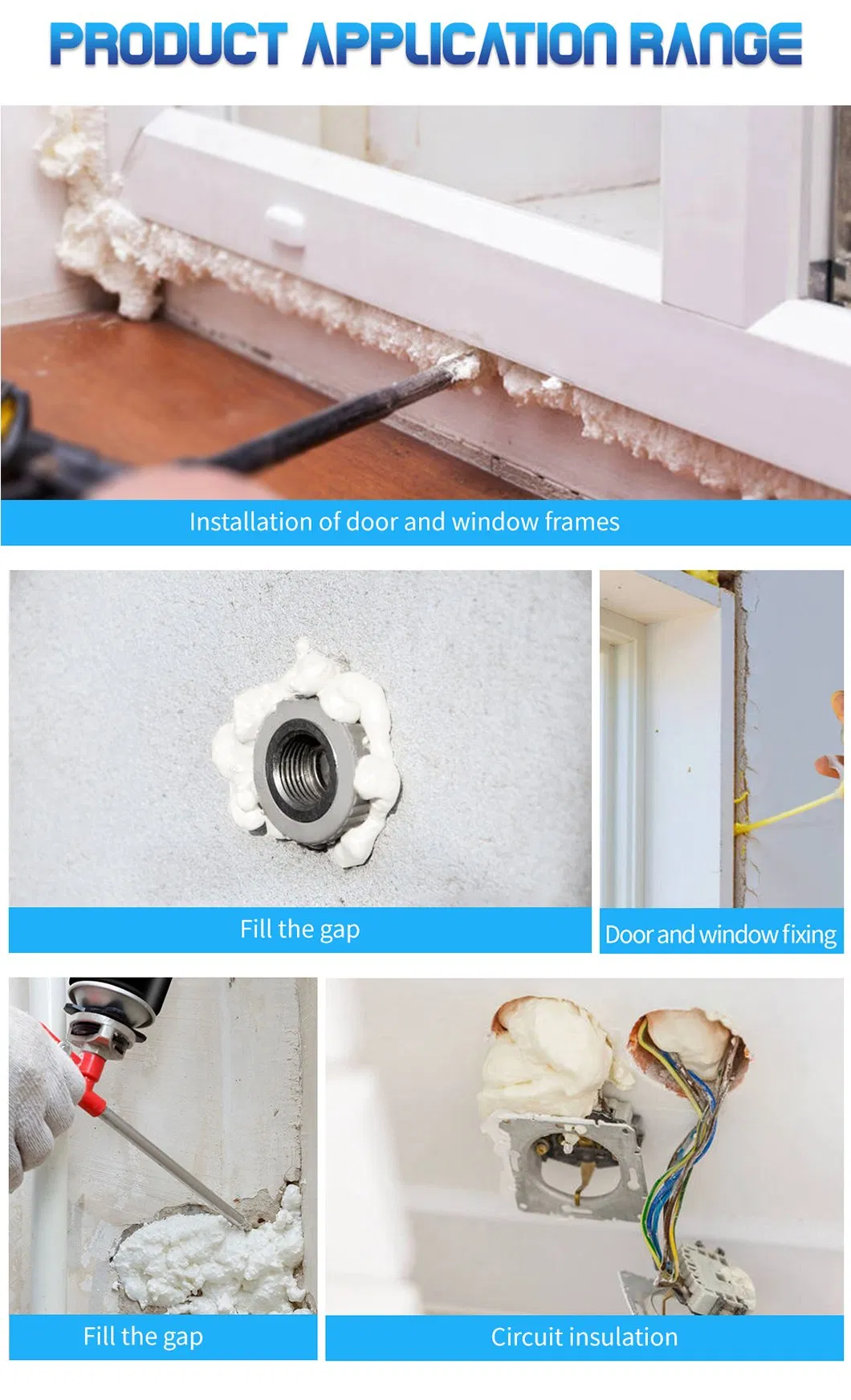 Gns DIN 4102 B1 Grade Fire Retardant PU Foam