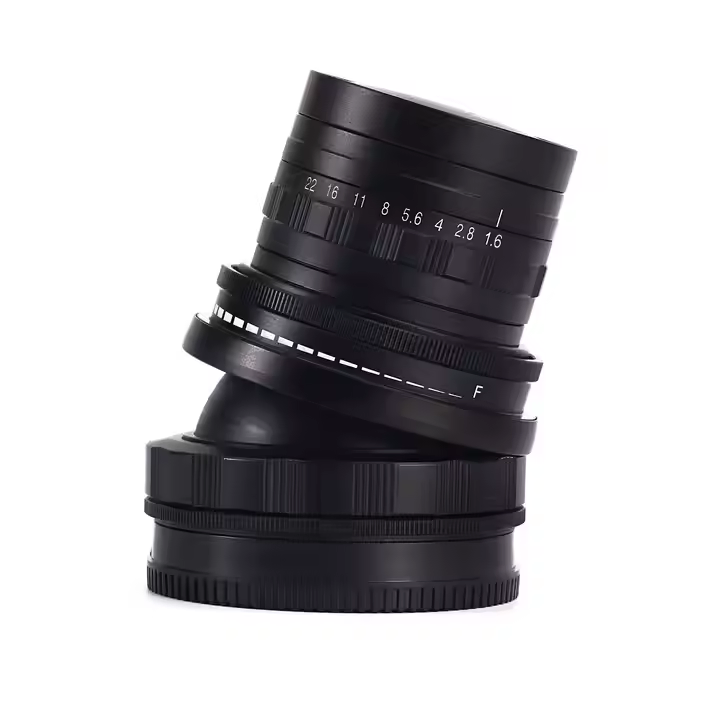 Объектив Leedsen 50mm F1.6 с эффектом наклона-сдвига