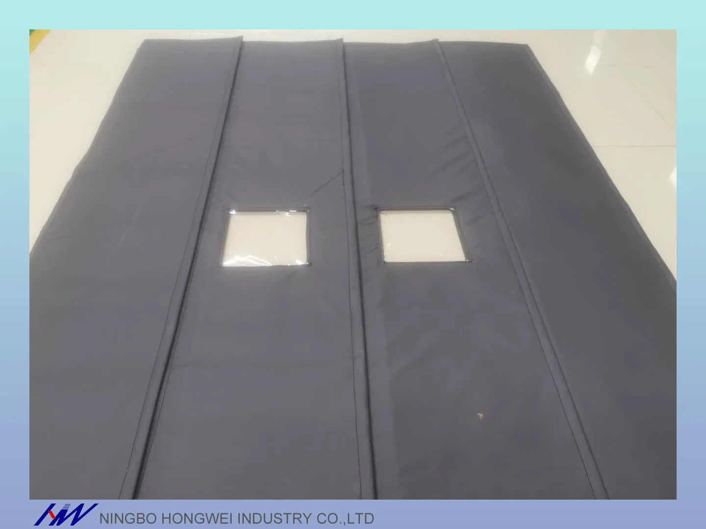 Square Pattern Noise Reduction Curtain with High Apparent Density