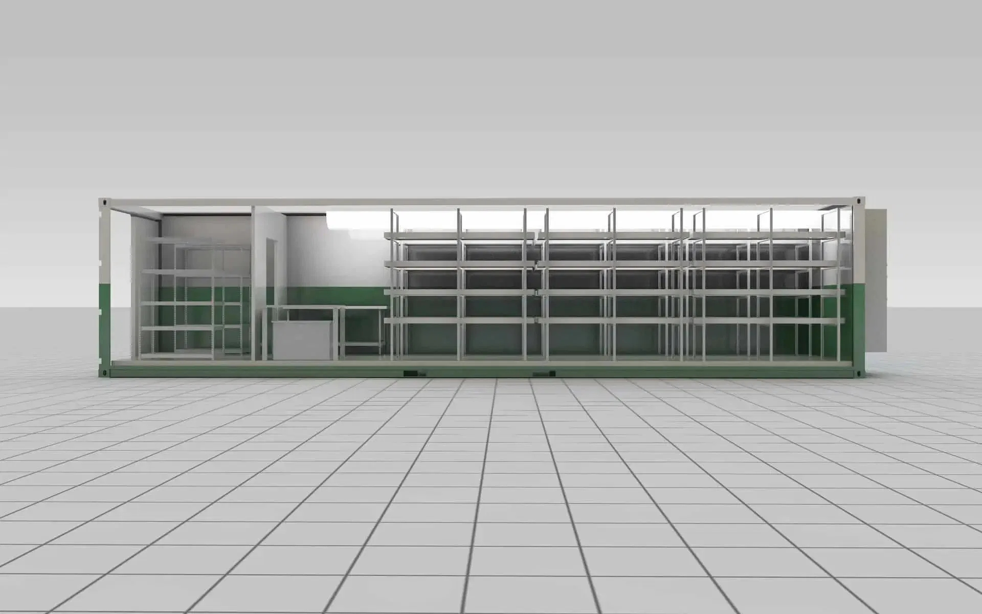 40FT Vertical Hydroponic Growing Farming Container Plant Factory Shipping Container with Intelligent Control System