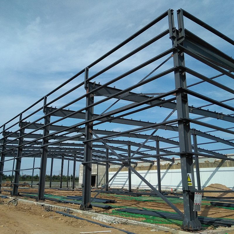 Low Cost Pre-Engineered Metal Structural Sandwich Panel Construction Building Material Workshop Shed Prefabricated Industry Steel Structure Warehouse