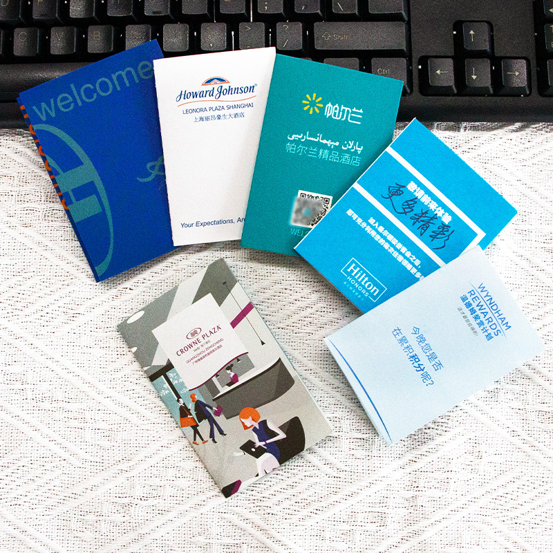 Custom Printed Hotel Keycard Paper Sleeve Holder Room Key Card Envelope Credit Card Paper Pocket Pouch Bag