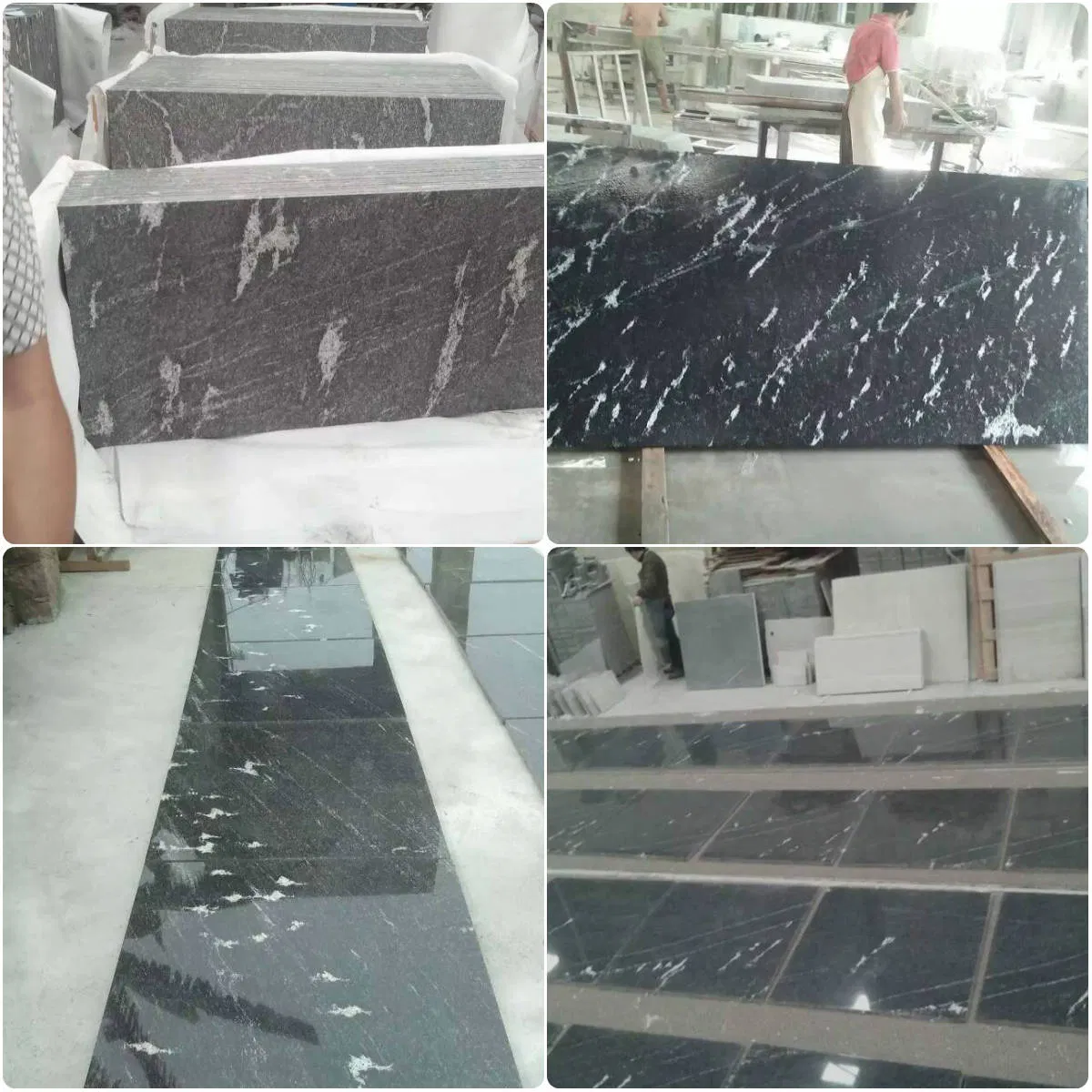 Via Lactea Granite Tine and Slab for Hotel Flooring