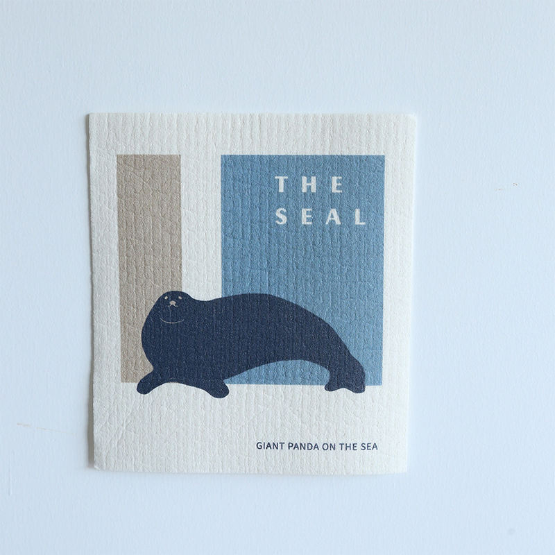 Wholesale Cellulose Sponge Cloth Rolls Custom Swedish Dishcloth