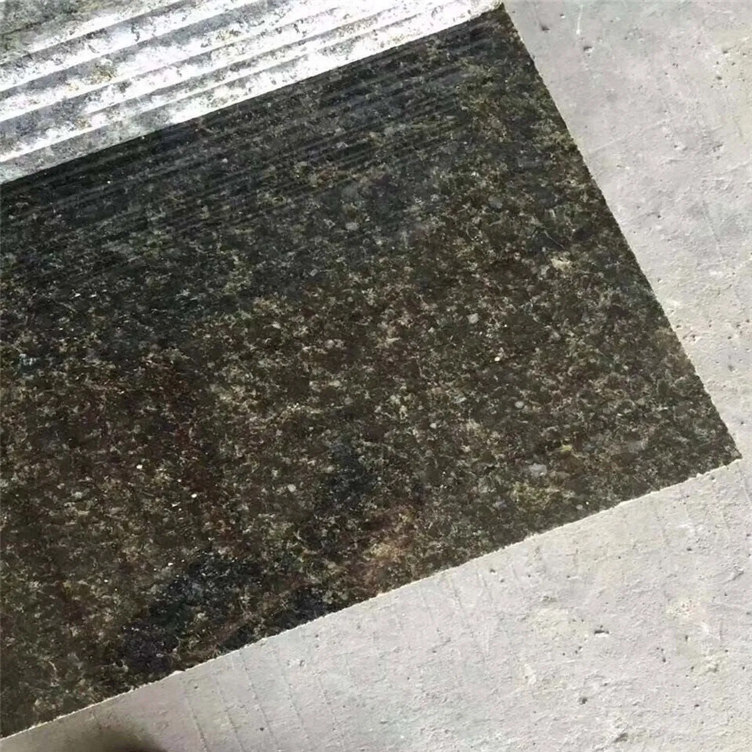 Brazil Decoration Stone Floor Tile Verde Ubatuba Green Granite