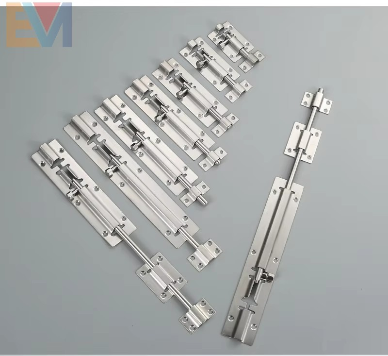 Simple Stainless Steel Door Window and Tower Bolt Furniture Accessory Window and Door Latch