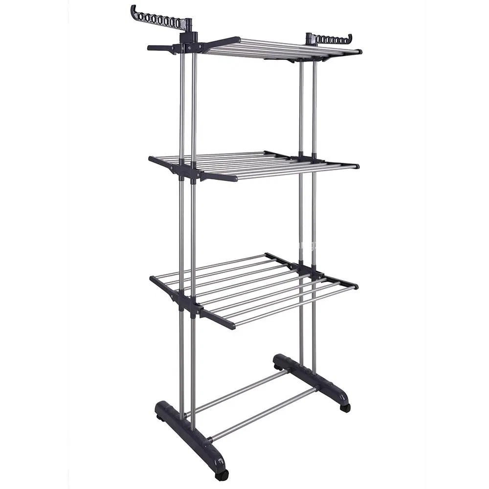 Three Layer Garment Rack for Household