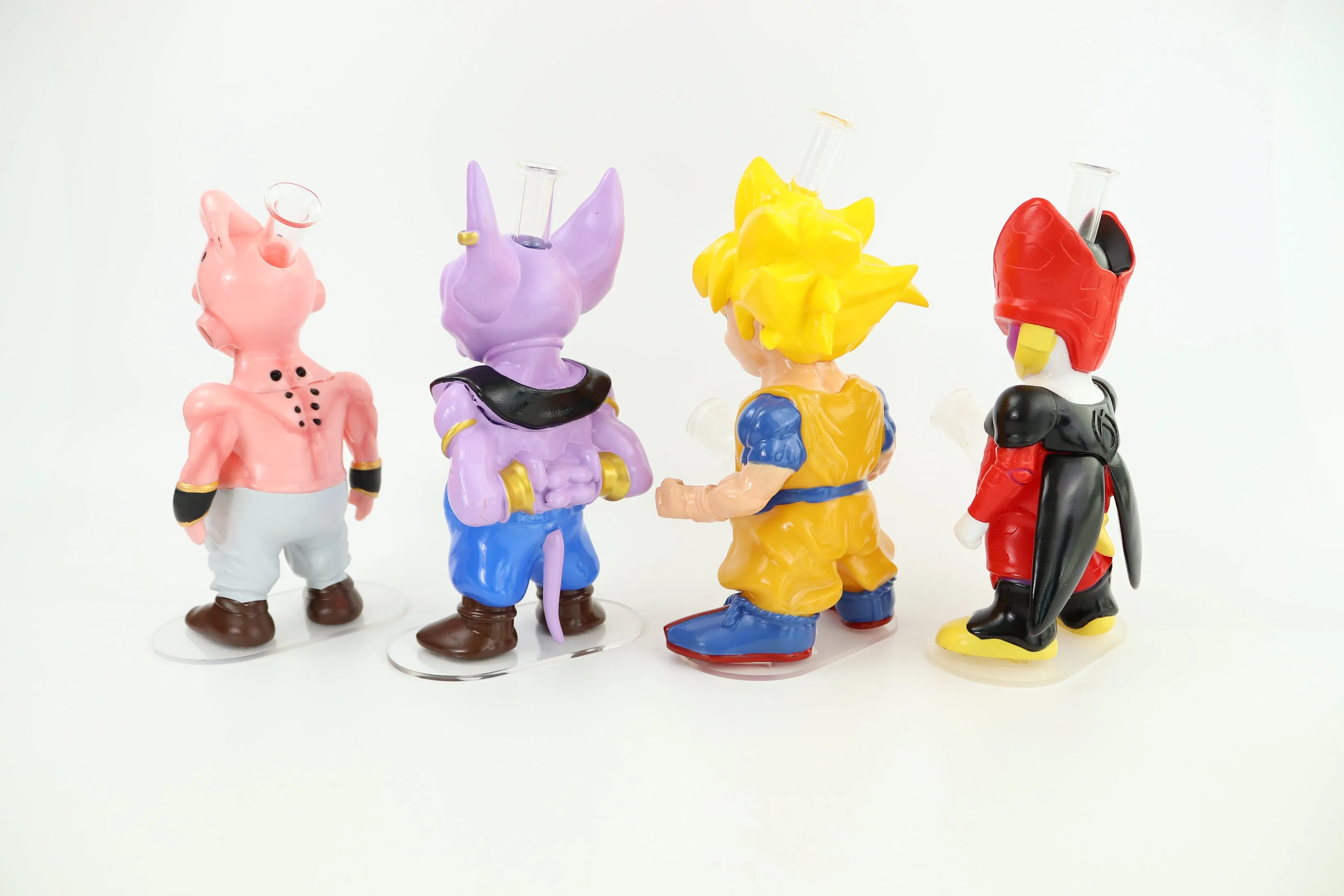 Personalizable Modern Novelty Silicone Water Pipe for Decor