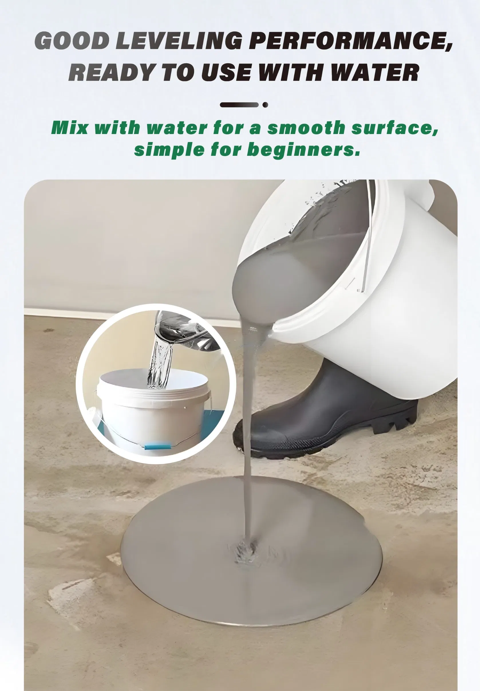 Premium Durable Self-Leveling Compound for Commercial Flooring Needs