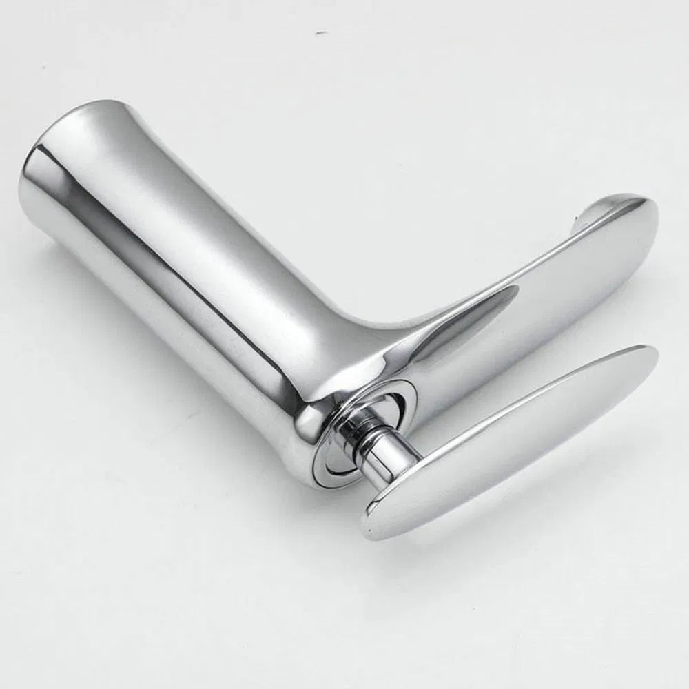 Modern Single-Hole Single-Handle Sink Faucet, Bathroom Washbasin Faucet