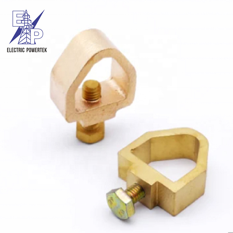 Brass/Cooper/Aluminium a-Type Earth Rod Clamp Made in China