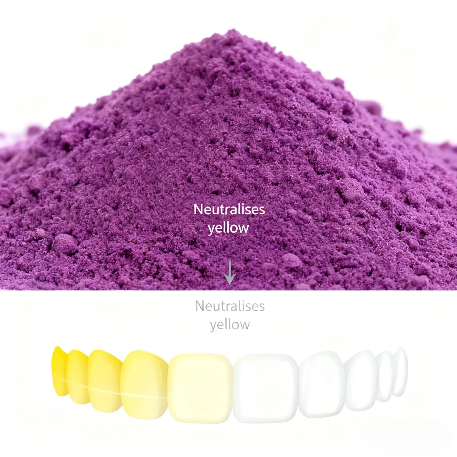 Brightening Tooth Powder for Teeth Whitening Removes Yellow Stains Freshens Breath