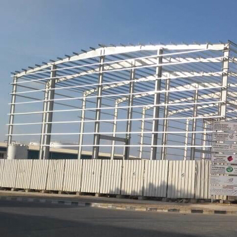 Builder Steel Structure Plant Building for Rice Mill Food Drying Shop