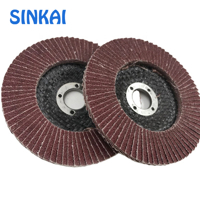 Flap Disc 125X22mm 5inch Ceramic Red Flap Wheel Grit 40