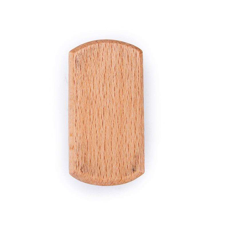 Wooden Double-Sided Boar Bristle Cleaning Brush Nail Scrub Dust Removal Brush.
